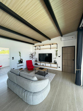 New Single Pool villa, Huay Yai  Pattaya, Quiet and private thumbnail 5