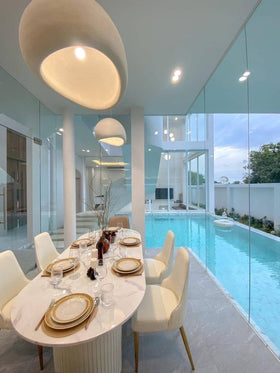 Pool villa for rent The Pool Space Modern style house for living or business thumbnail 2